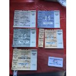 1966 World Cup Goodison Park Unused Football Tickets: All 5 matches played at Everton including