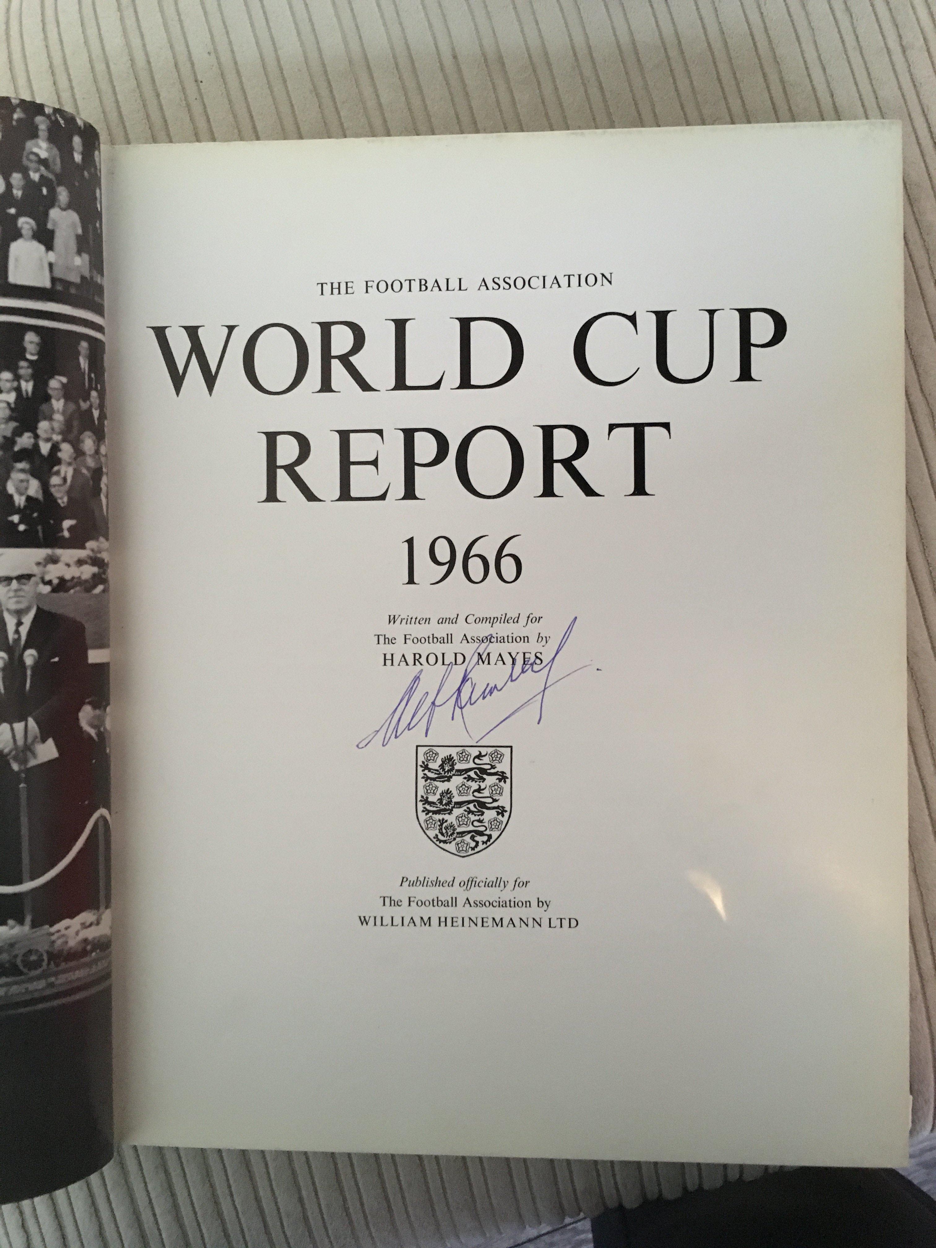 England 1966 Fully Signed Squad World Cup Report Book: Possibly the best ever piece of 1966 - Image 2 of 3