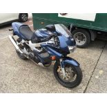 A Honda VTR1000 Firestorm Motorcycle (Year 2000),