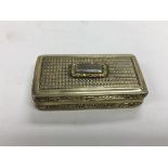 A George III silver gilt snuff box, Birmingham 179