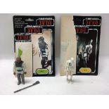 A collection of vintage Star Wars: Return of The Jedi figures including Bib Fortuna, A Gamorrean