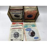 A collection of 7 inch singles including The Beach Boys, The Monkees, The Beatles & The Rolling