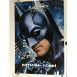 A set of five Batman & Robin movie character US one sheet posters.