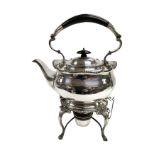 A silver Mappin & Webb spirit kettle, Sheffield ha