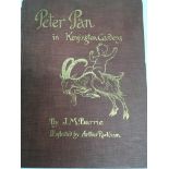 Peter Pan in Kensington gardens with drawings by Arthur Rackham , Hodder and stoughton 1908 fifth