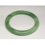 A green jade bangle