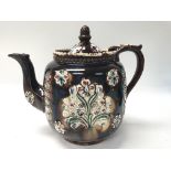 A barge ware teapot.