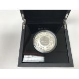 A 2013 silver proof £10 coin minted in celebration