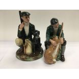 Two Royal Doulton figures The Gamekeeper HN2879 an