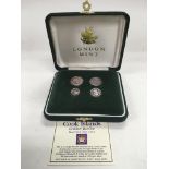 A limited edition cased 2002 Cook Islands Maundy c