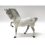 A grey Beswick horse with some restoration to the