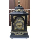 A fine quality, large Victorian bracket clock of e
