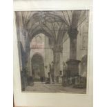 A framed print, possibly after an original by Joha