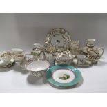 A collection of late 19th Century ceramics compris