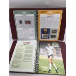 Two World Cup 1986 Masterfile binders, one signed