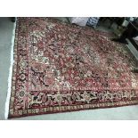 A quality 20th century hand knitted Iranian carpet