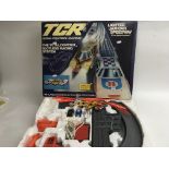 A TCR race set (lighted jam car speedway) with 3 e