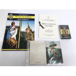 A collection of memorabilia associated with the Princess of Wales Regiment including a Regimental