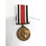 A George VI Special Constabulary long service medal awarded to William Fryer.