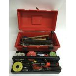 A toolbox and contents