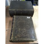 Two large late Victorian Bibles