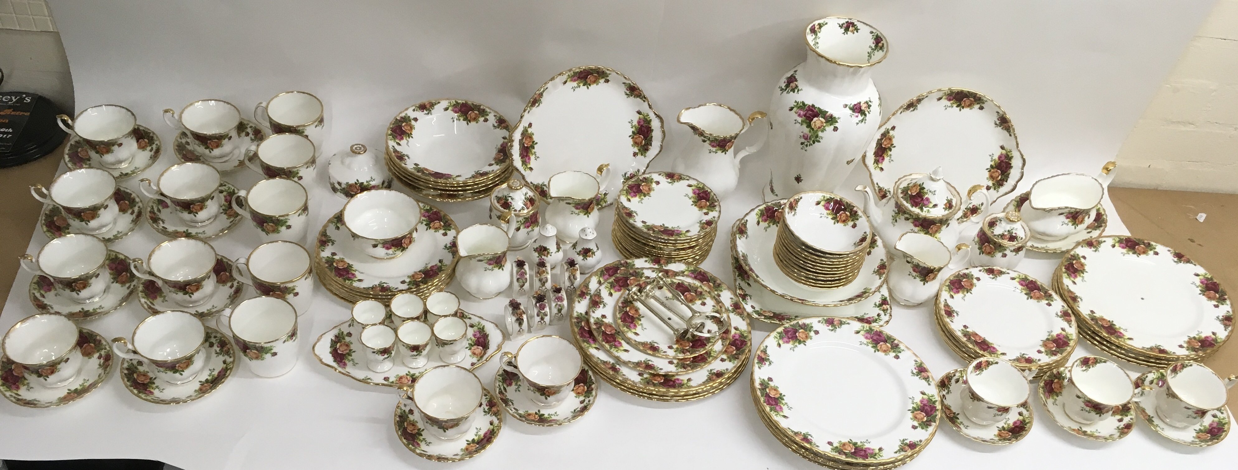 An extensive collection of Royal Albert 'Old Count