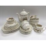 A Royal Doulton tea service in Woodland pattern D6