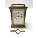 A Mappin & Webb carriage clock.