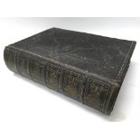 A large Victorian bible.