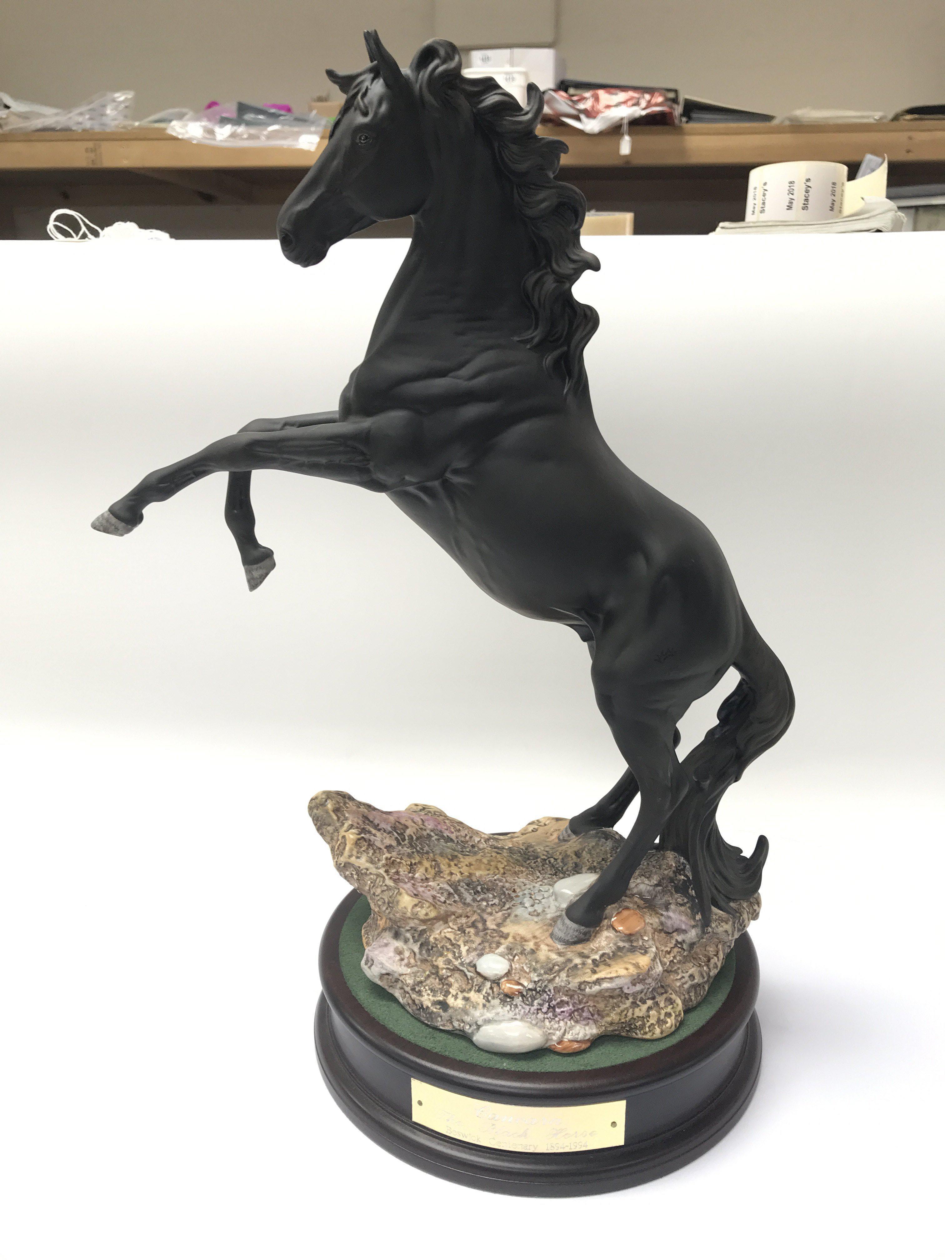 A Beswick 'Cancara' horse complete with original b