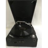 A Columbia table top gramophone