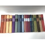 A large collection of Folio Society hardback books