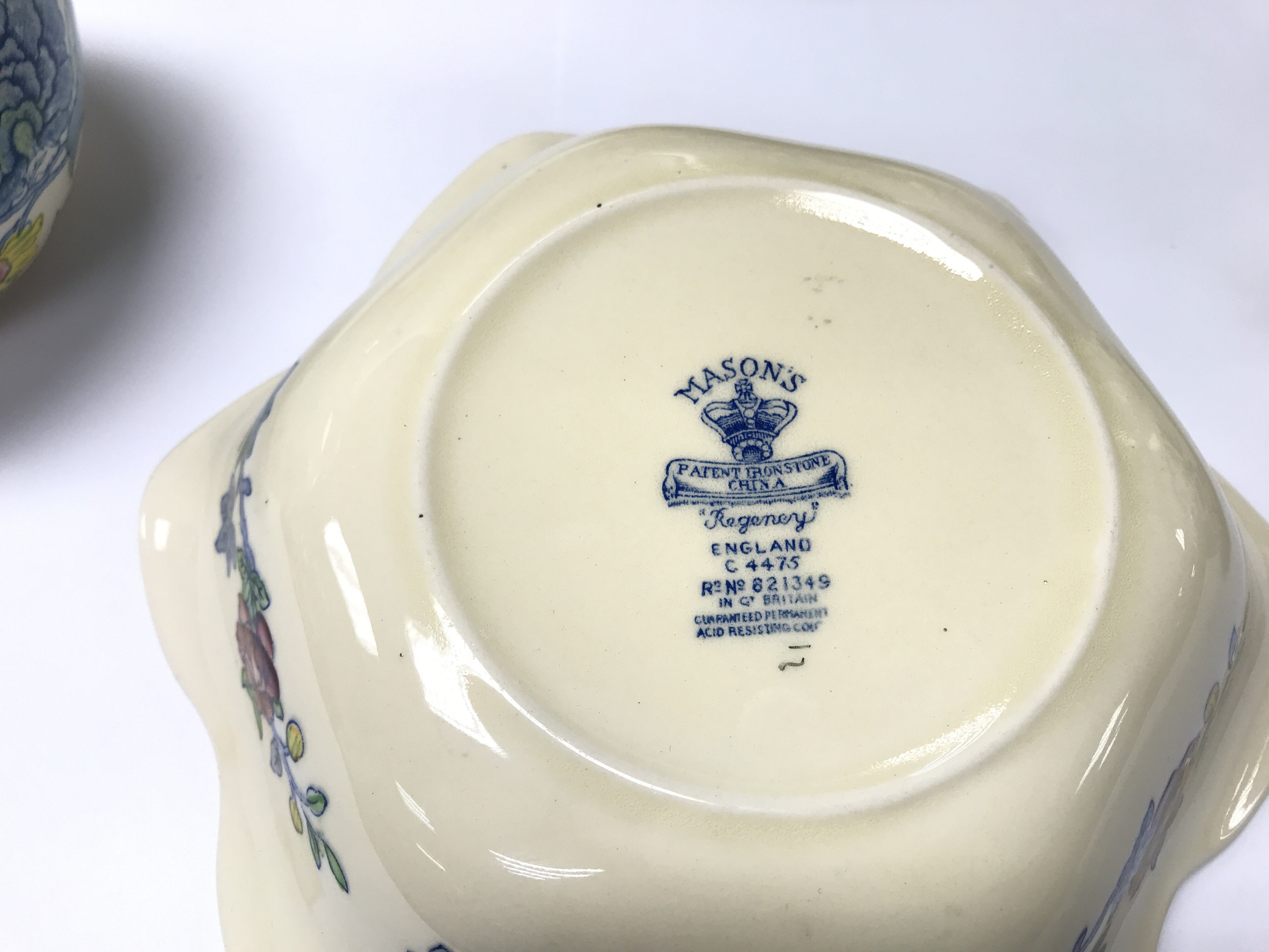 A collection of Masons Patent Ironstone China Rege - Image 2 of 2