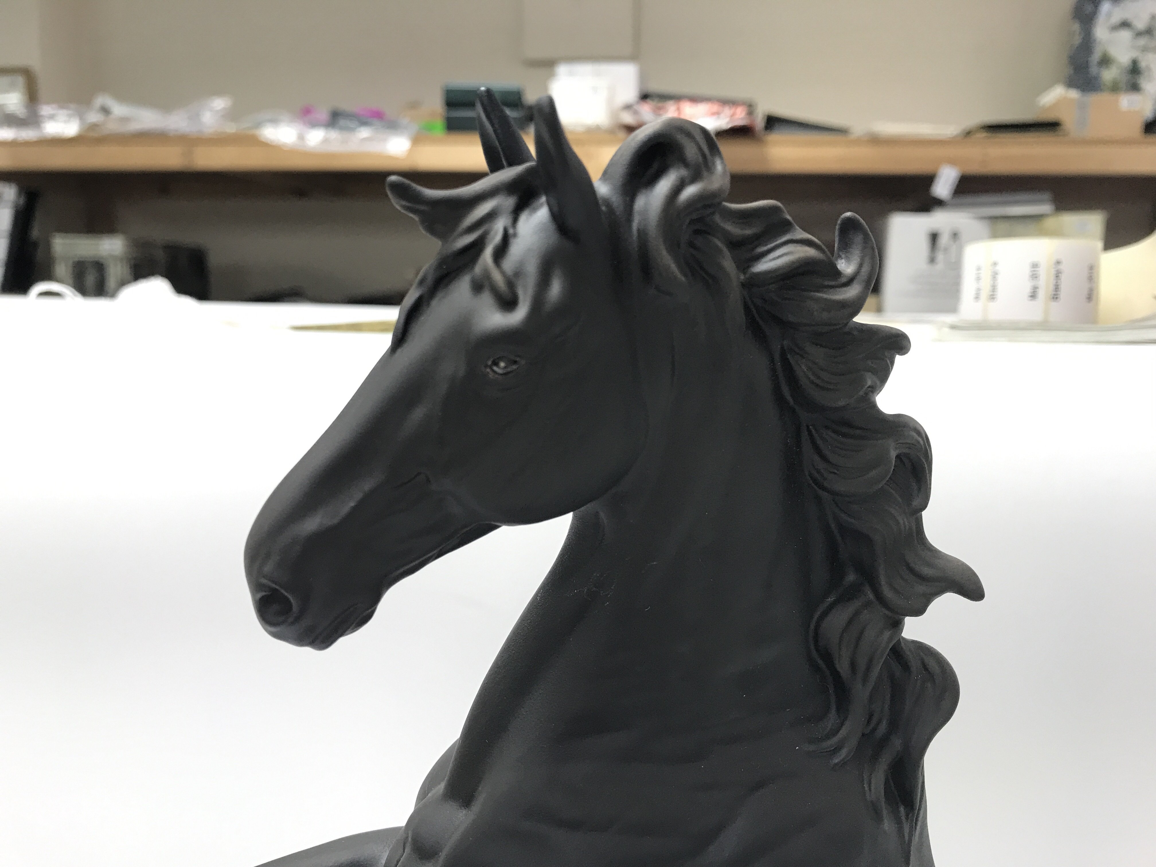 A Beswick 'Cancara' horse complete with original b - Image 2 of 3