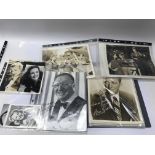 An album containing film stills including 'Arsenic