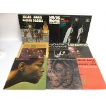 Ten Miles Davis LPs including 'Water Babies', 'Gre