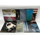 A collection of Tangerine Dream and related LPs in