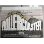 A collection of 4 original UK quad film posters of