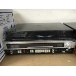 A vintage Sanyo hi fi model DXT 5502L.