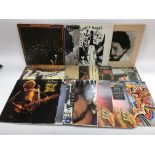 A collection of approx 29 Bob Dylan and related LP