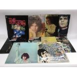 Ten LPs by various artists including The Electric