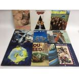 A box of LPs comprising various compilations and s