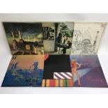 Six Pink Floyd and related LPs including ‘Soundtra