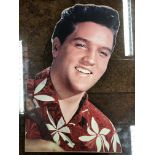 An original Elvis Presley cut out head portrait fr