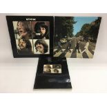 Two first pressings of Beatles LPs comprising 'Abb