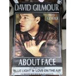 A billboard poster for David Gilmours 1984 album '