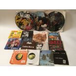 A collection of LPs, 12 inch and 7 inch singles in