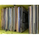 A collection of approx 100 LPs by various artists