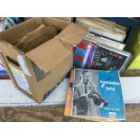 Six record boxes containing various 78rpm records comprising mainly classical and jazz plus a box of