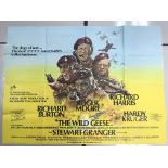 A collection of four war/action film original UK q